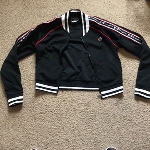 Champion cropped track jacket
